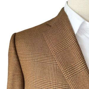 Ermengildo Zegna Trofeo Wool Glen Check Sportscoat | IT 56R